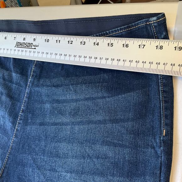 No Boundaries Women Jean Jeggings size 19 (XXL) Blue Mid Rise Stretch Pull On - Picture 3 of 10